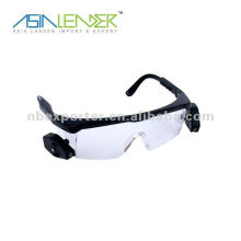 LED light book reading glasses with light